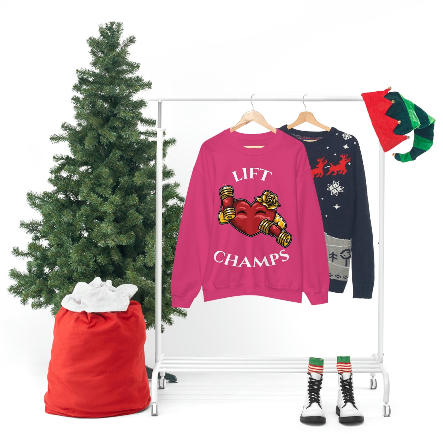 Lift Champs! - Unisex Heavy Blend™ Crewneck Sweatshirt
