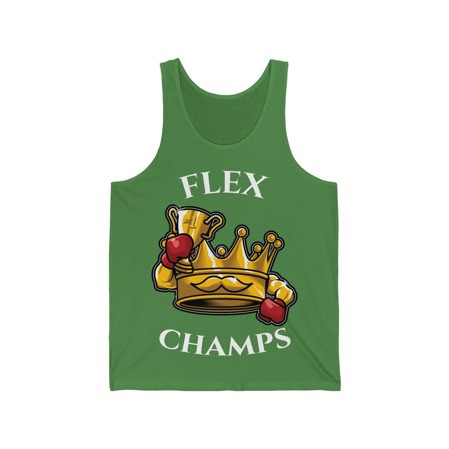 FLEX CHAMPS - PREMIUM SOFT - Unisex Jersey Tank (Bella+Canvas 3480)