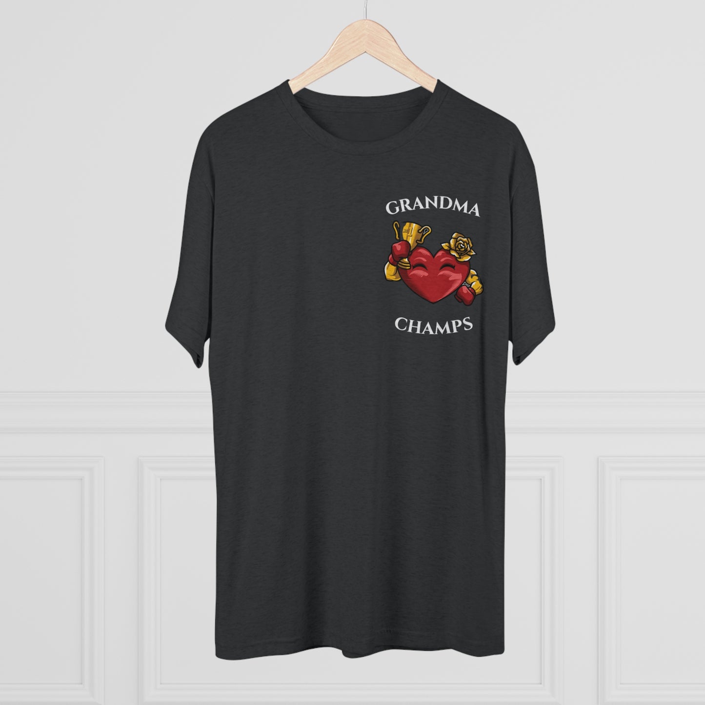 GRANDMA CHAMPS - PREMIUM SOFT - Unisex Tri-Blend Crew Tee (Next Level 6010)