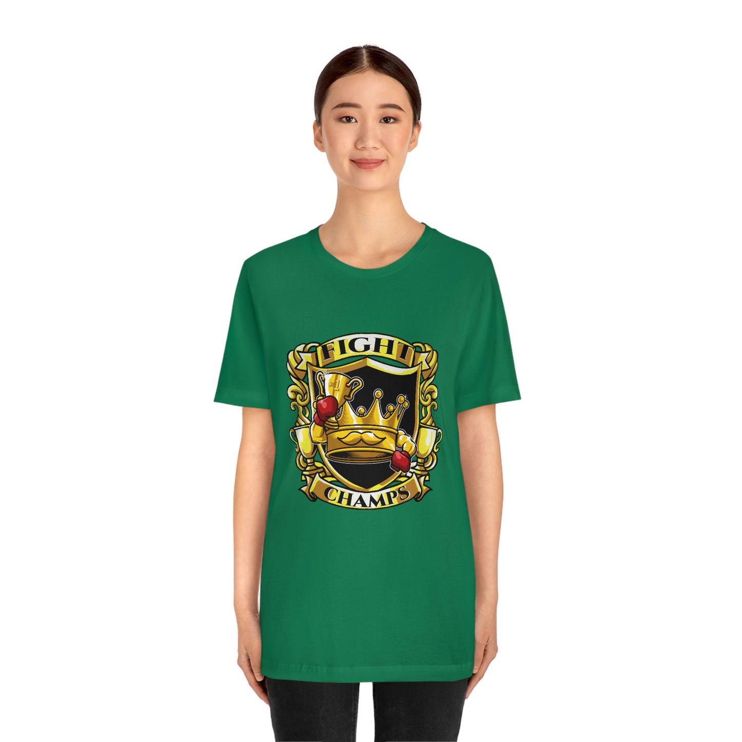 Fight Champs! Unisex Jersey Short Sleeve Tee (Bella+Canvas)