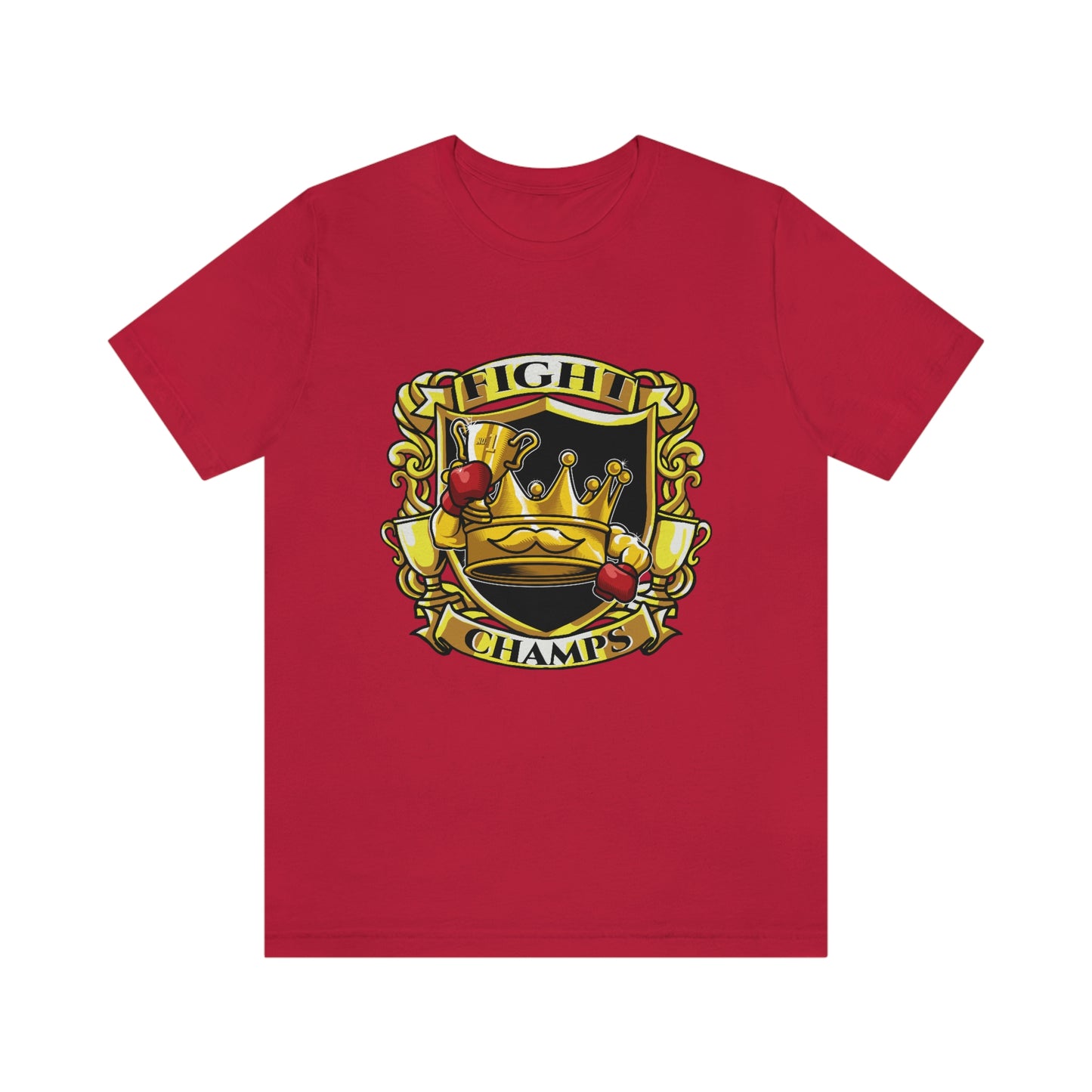 Fight Champs! Unisex Jersey Short Sleeve Tee (Bella+Canvas)