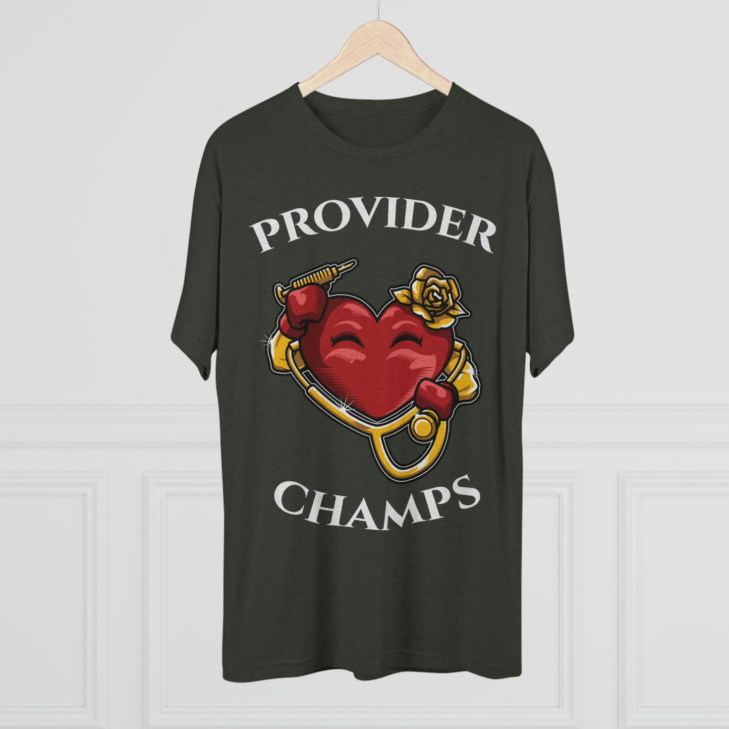 PROVIDER CHAMPS - PREMIUM SOFT - Unisex Tri-Blend Crew Tee (Next Level 6010)