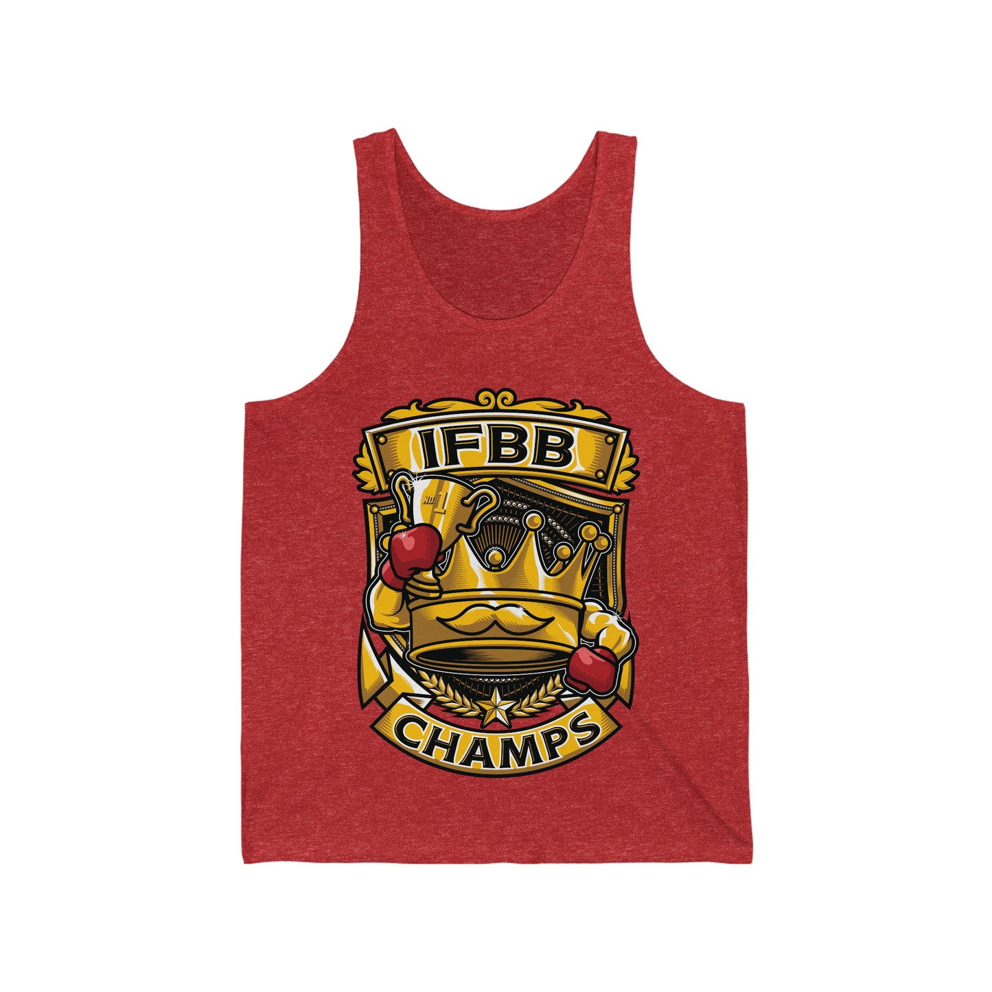IFBB CHAMPS - PREMIUM SOFT - Unisex Jersey Tank (Bella+Canvas 3480)
