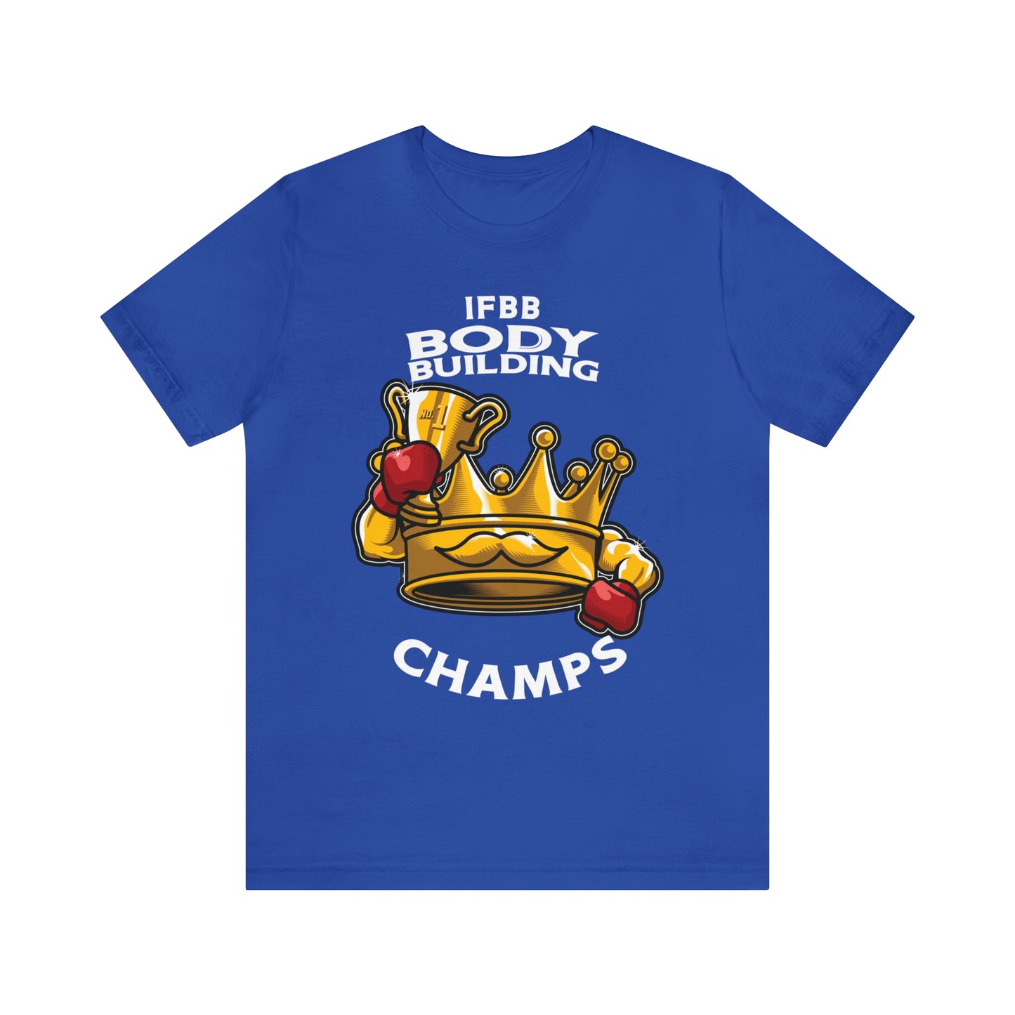 IFBB BODY BUILDING CHAMPS (v2) - Unisex Jersey Short Sleeve Tee (Bella+Canvas)