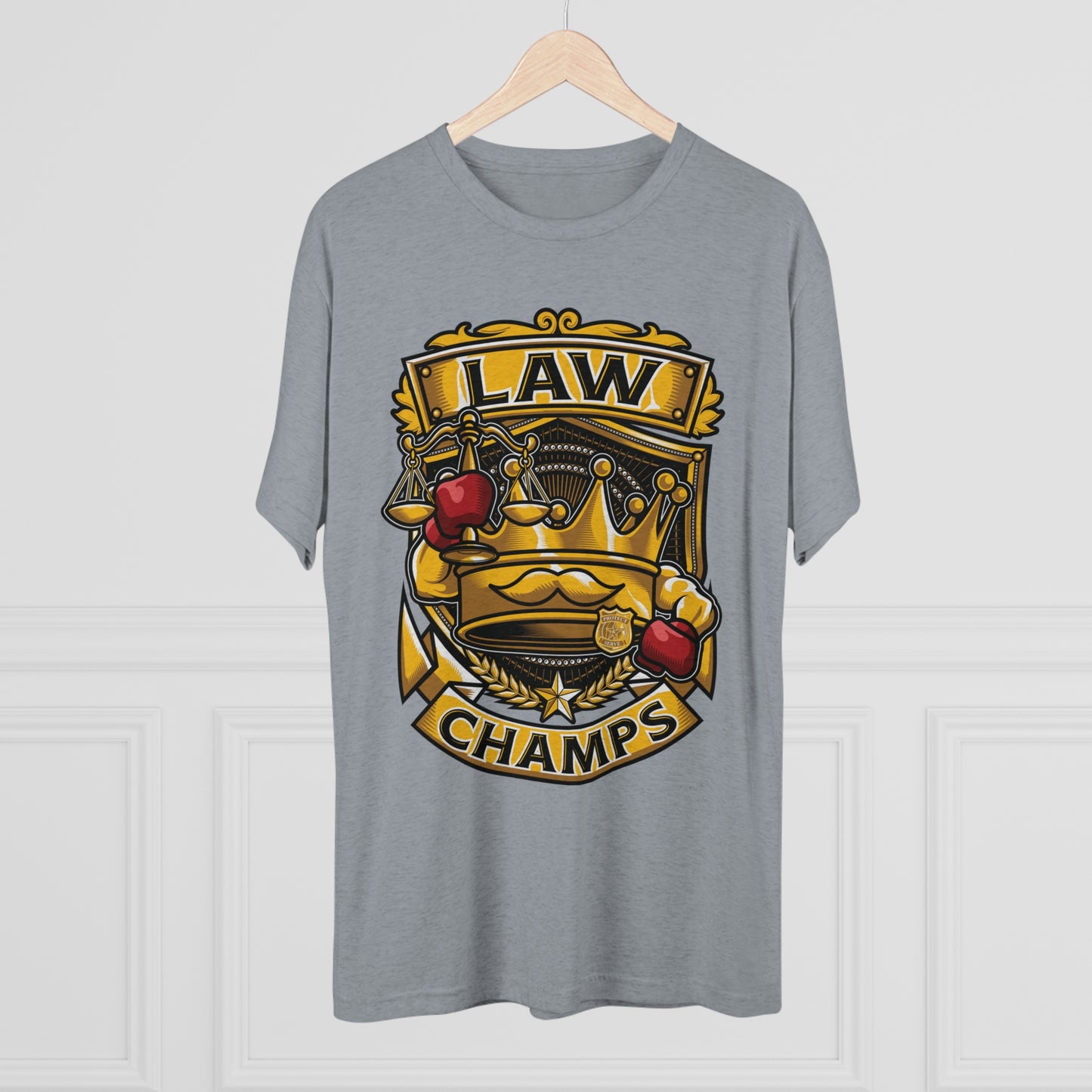 LAW CHAMPS - PREMIUM SOFT - Unisex Tri-Blend Crew Tee (Next Level 6010)