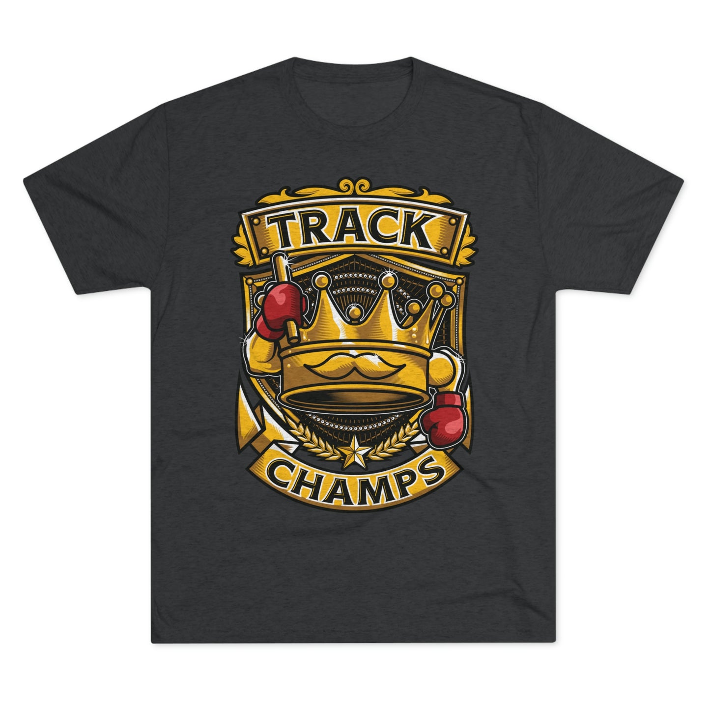 TRACK CHAMPS - PREMIUM SOFT - Unisex Tri-Blend Crew Tee (Next Level 6010)