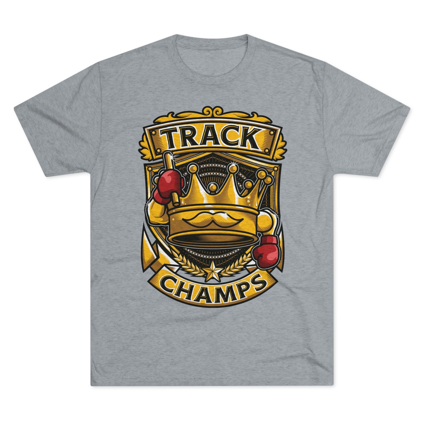 TRACK CHAMPS - PREMIUM SOFT - Unisex Tri-Blend Crew Tee (Next Level 6010)