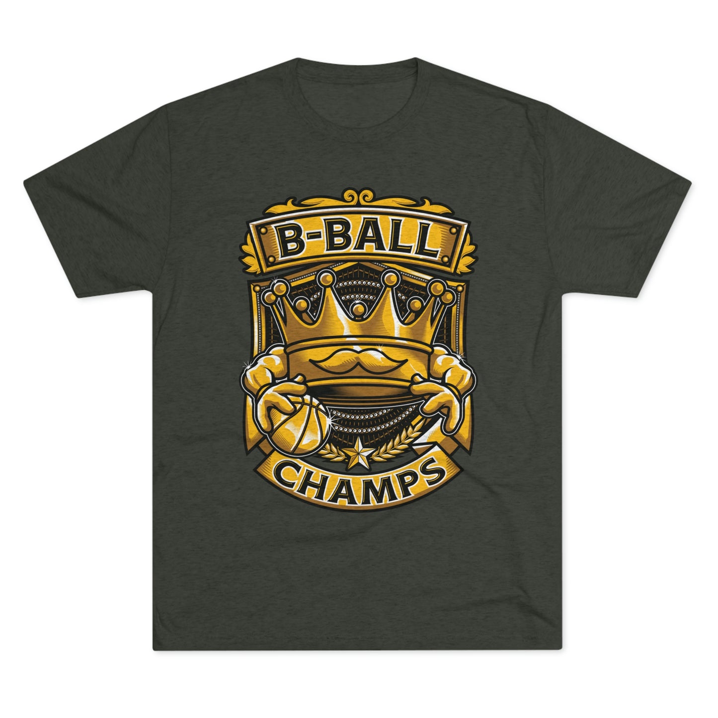 B-BALL CHAMPS - PREMIUM SOFT - Unisex Tri-Blend Crew Tee (Next Level 6010)
