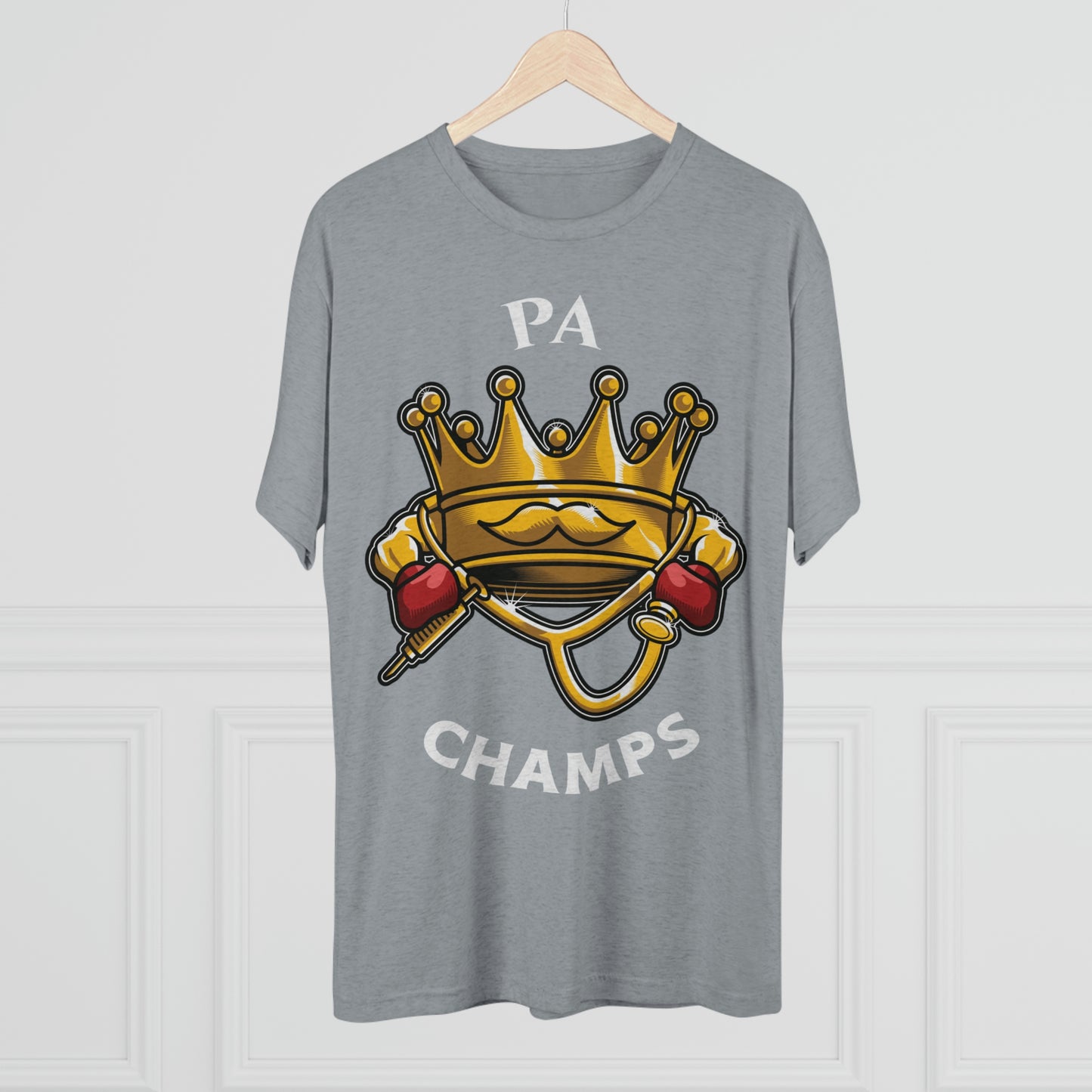 PA CHAMPS - PREMIUM SOFT - Unisex Tri-Blend Crew Tee (Next Level 6010)