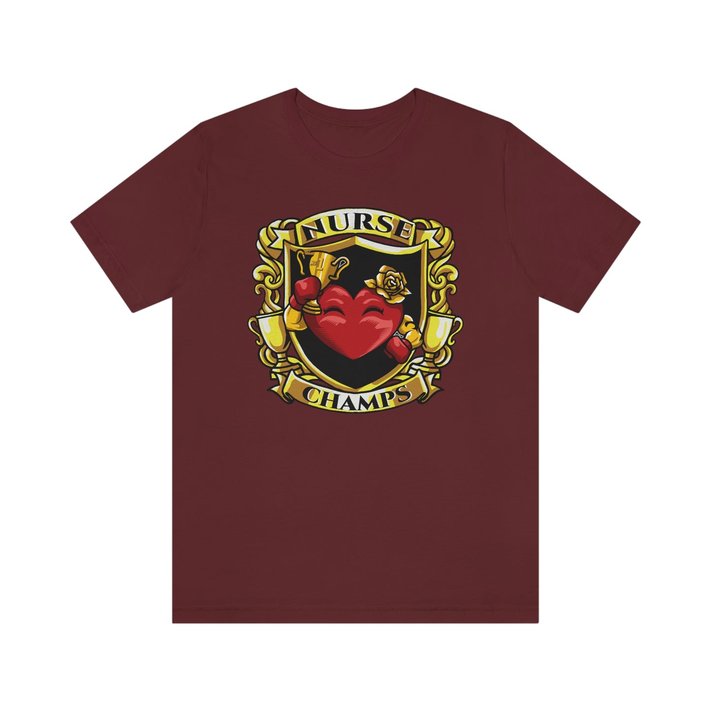 Nurse Champs! - Unisex Jersey Short Sleeve Tee (Bella+Canvas)