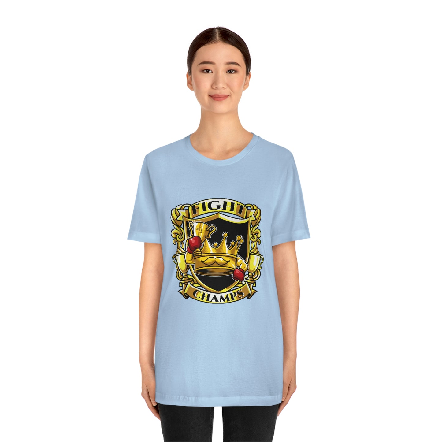 Fight Champs! Unisex Jersey Short Sleeve Tee (Bella+Canvas)