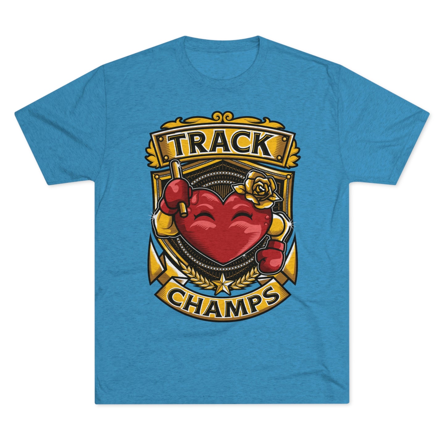 TRACK CHAMPS - PREMIUM SOFT - Unisex Tri-Blend Crew Tee (Next Level 6010)