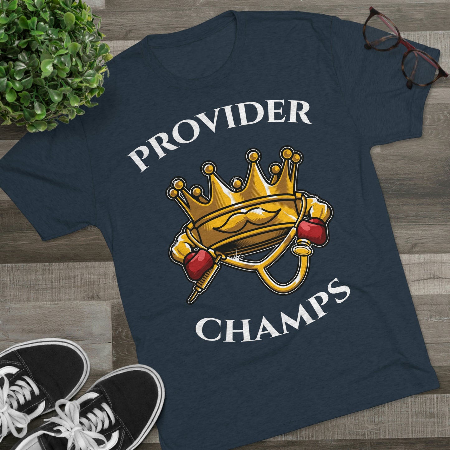 PROVIDER CHAMPS - PREMIUM SOFT - Unisex Tri-Blend Crew Tee (Next Level 6010)
