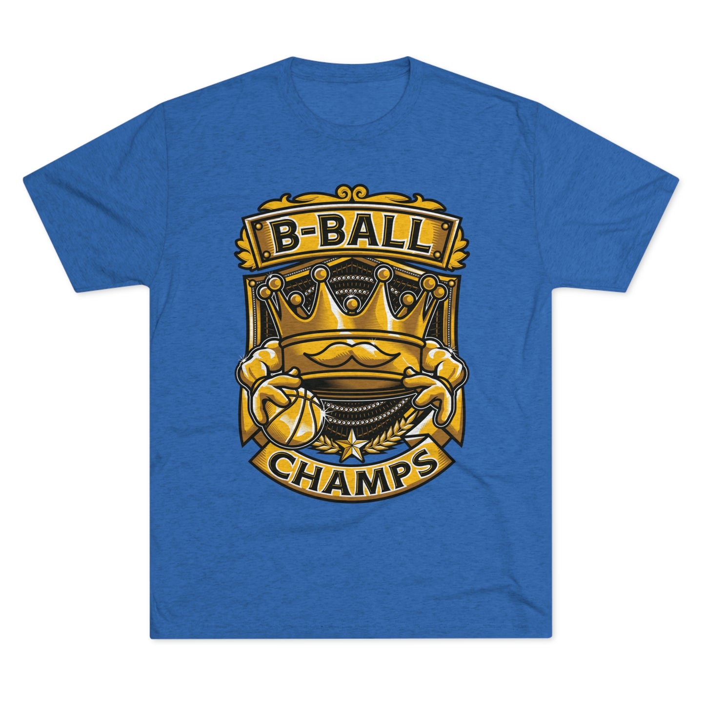 B-BALL CHAMPS - PREMIUM SOFT - Unisex Tri-Blend Crew Tee (Next Level 6010)