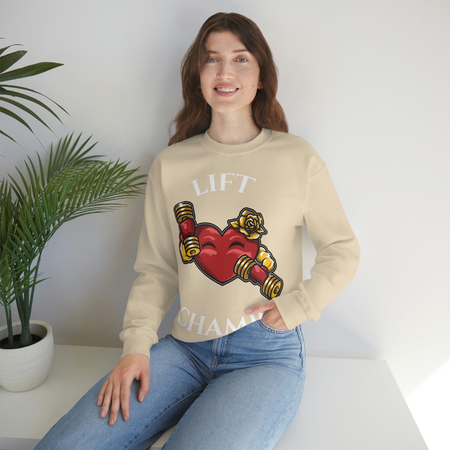Lift Champs! - Unisex Heavy Blend™ Crewneck Sweatshirt