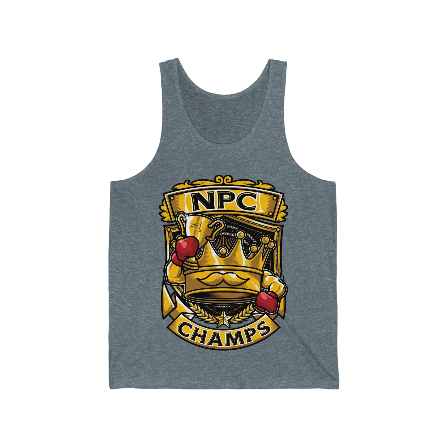 NPC CHAMPS - PREMIUM SOFT - Unisex Jersey Tank (Bella+Canvas 3480)