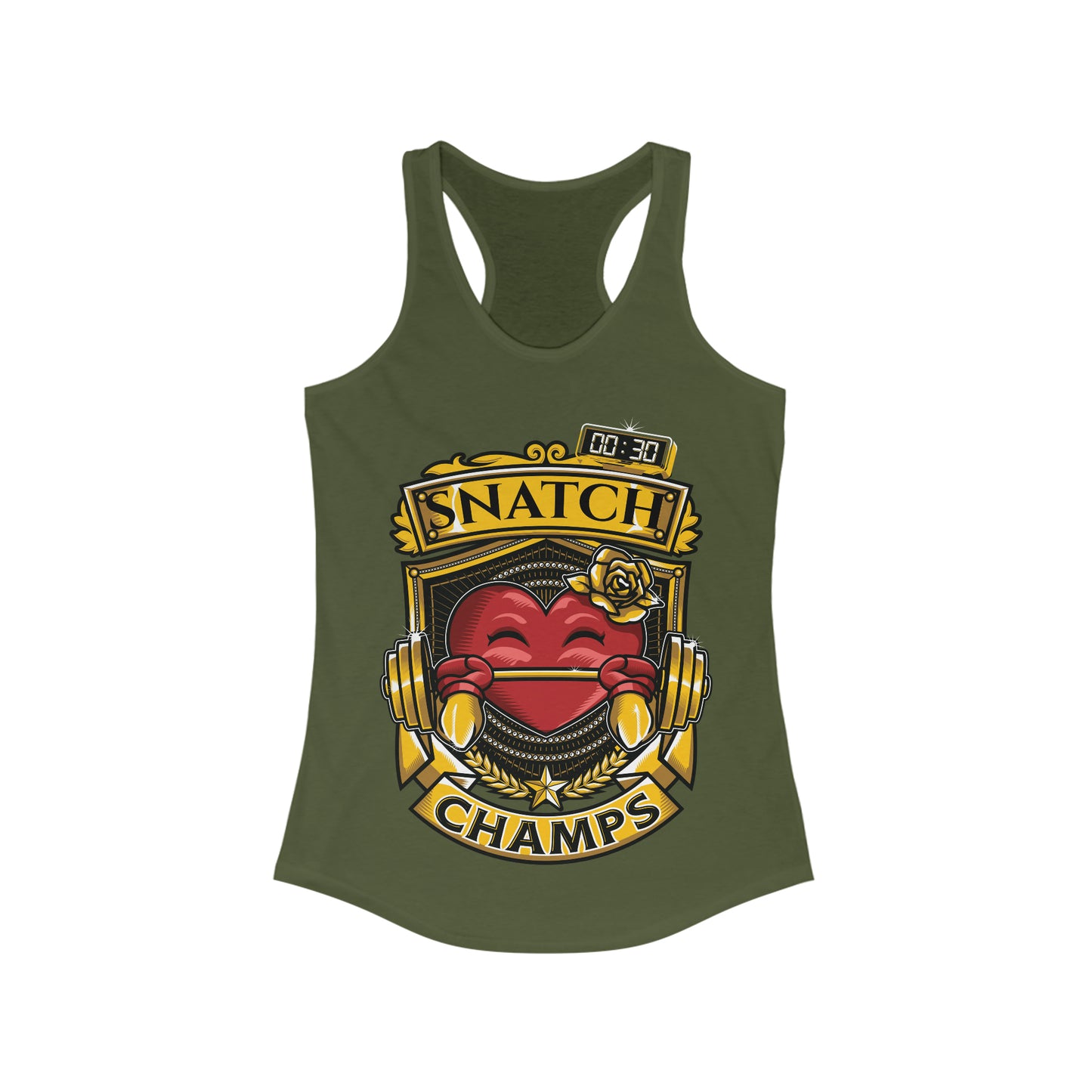 SNATCH CHAMPS - Women's Ideal Racerback Tank