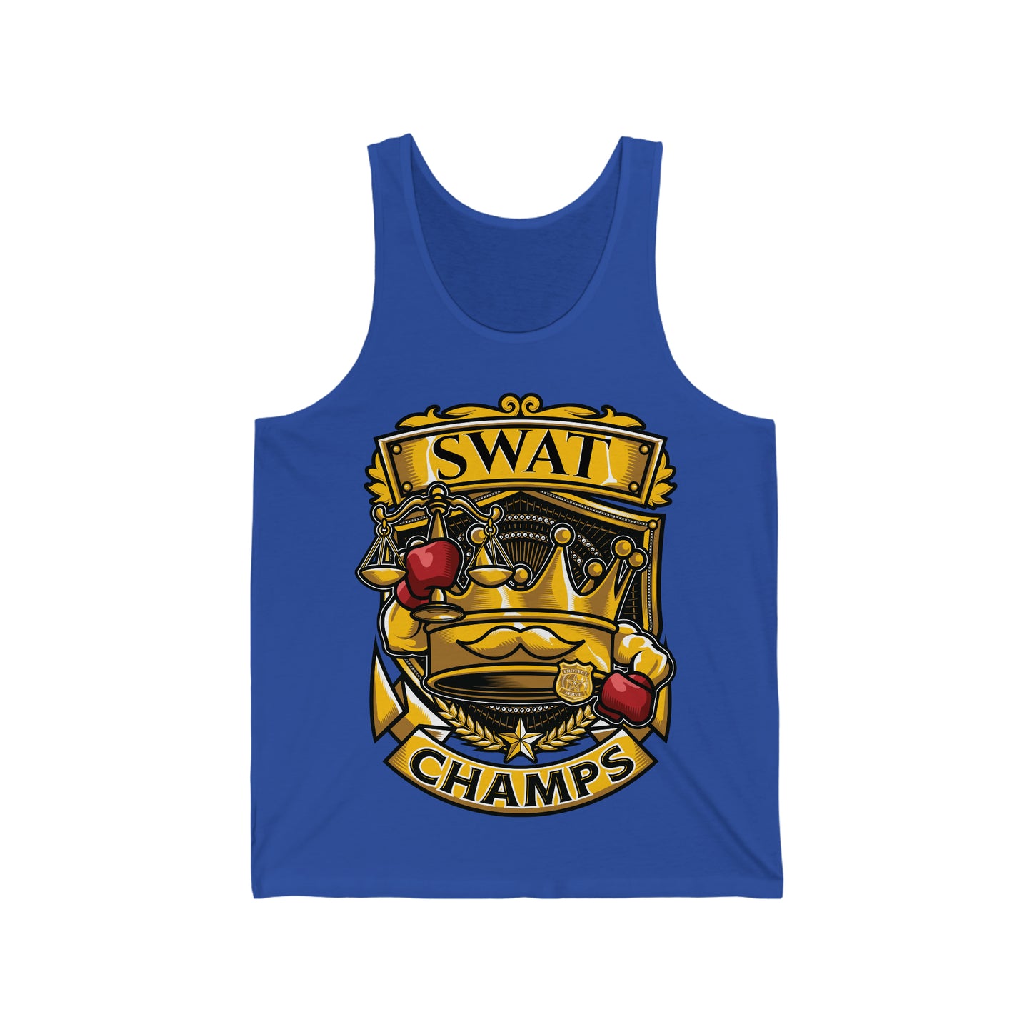 SWAT CHAMPS - PREMIUM SOFT - Unisex Jersey Tank (Bella+Canvas 3480)