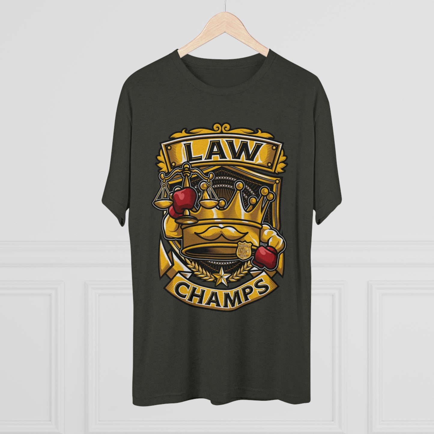 LAW CHAMPS - PREMIUM SOFT - Unisex Tri-Blend Crew Tee (Next Level 6010)
