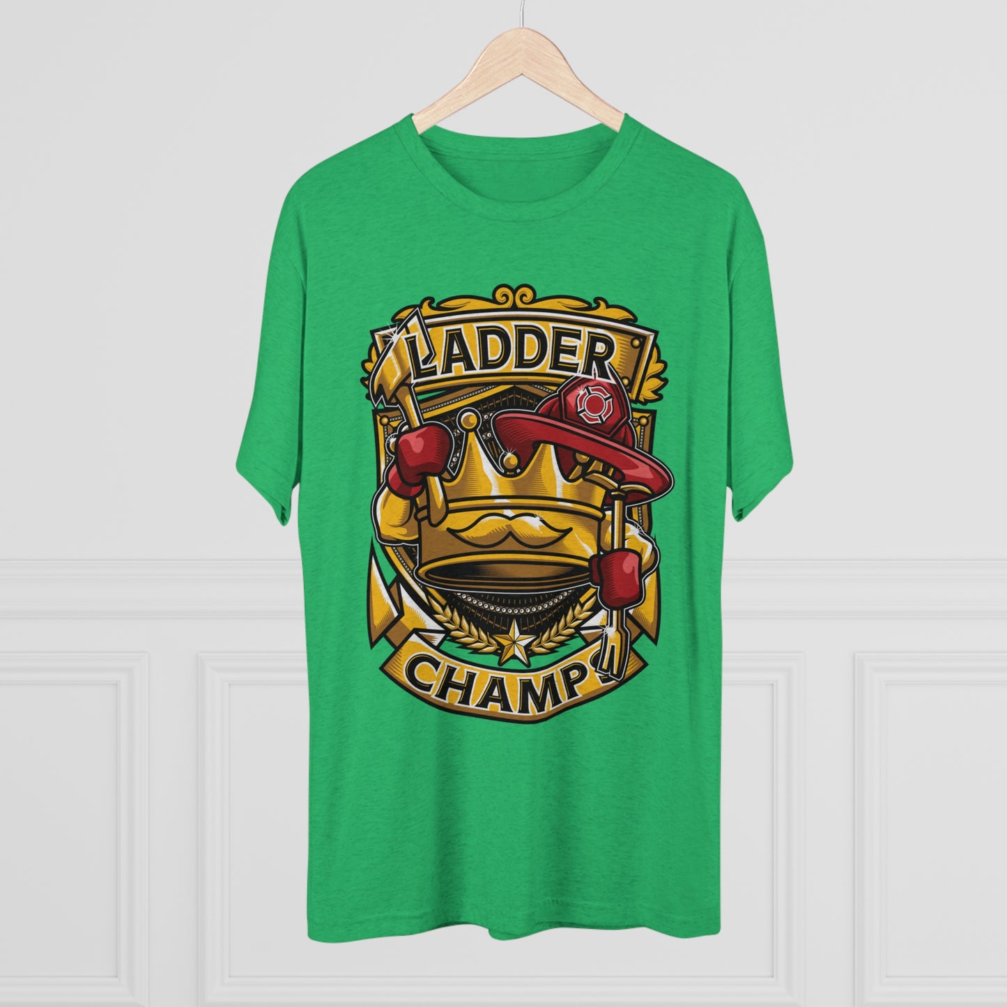 LADDER CHAMPS - PREMIUM SOFT - Unisex Tri-Blend Crew Tee (Next Level 6010)