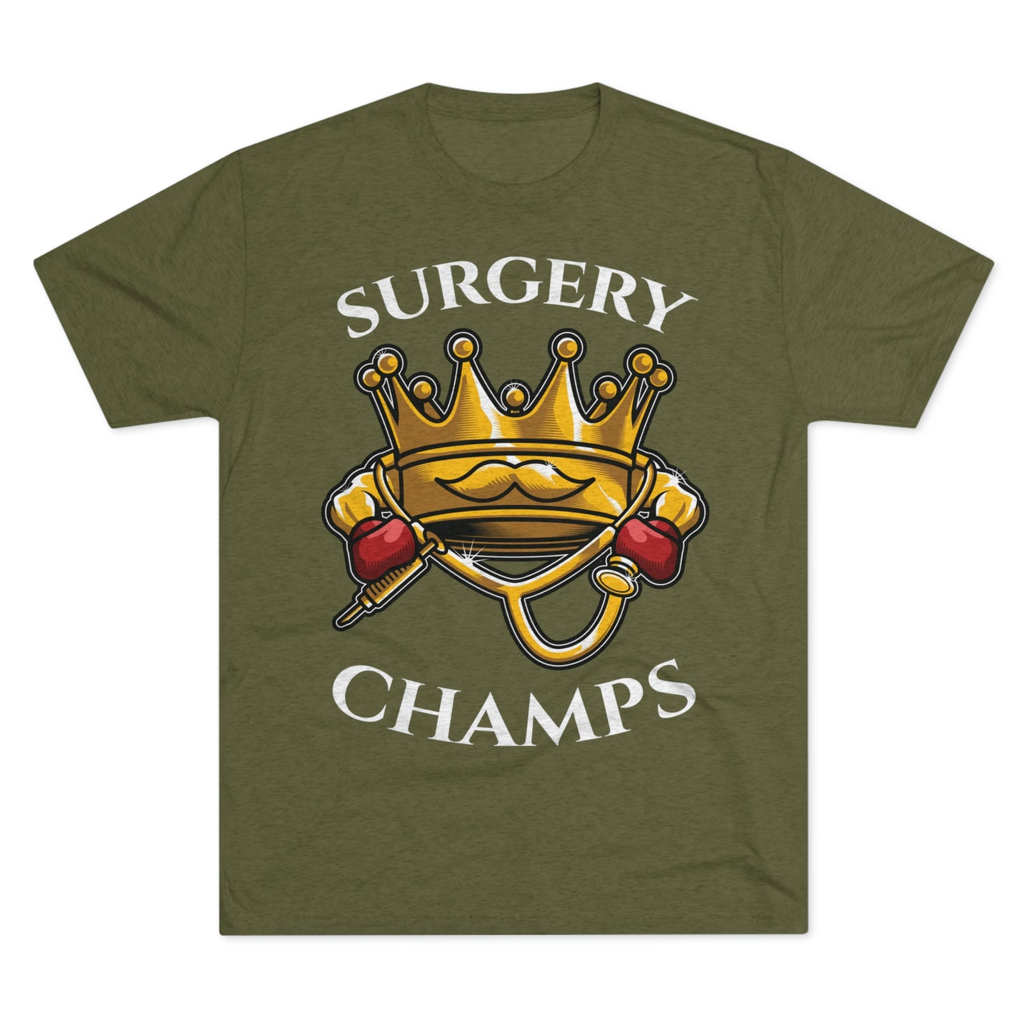 SURGERY CHAMPS - PREMIUM SOFT - Unisex Tri-Blend Crew Tee (Next Level 6010)