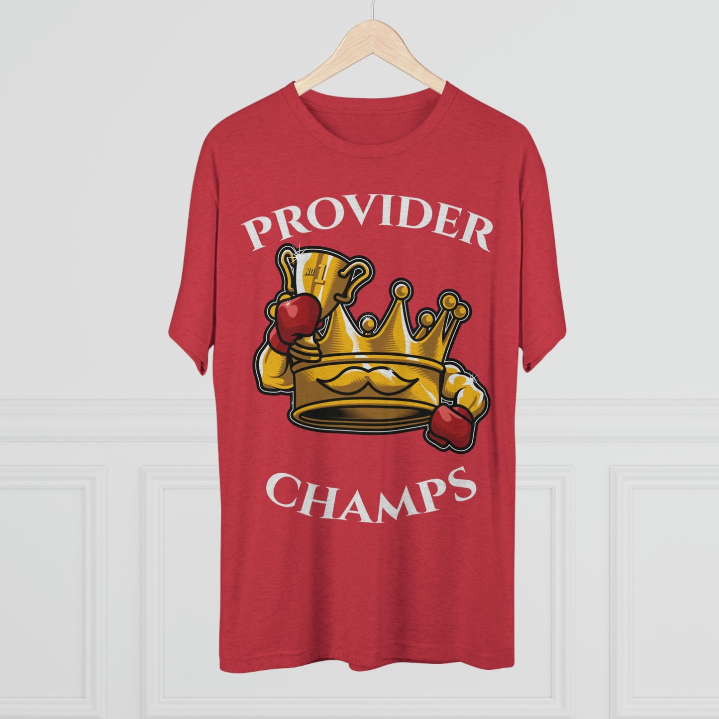 PROVIDER CHAMPS (Alternate Design) - PREMIUM SOFT - Unisex Tri-Blend Crew Tee (Next Level 6010)
