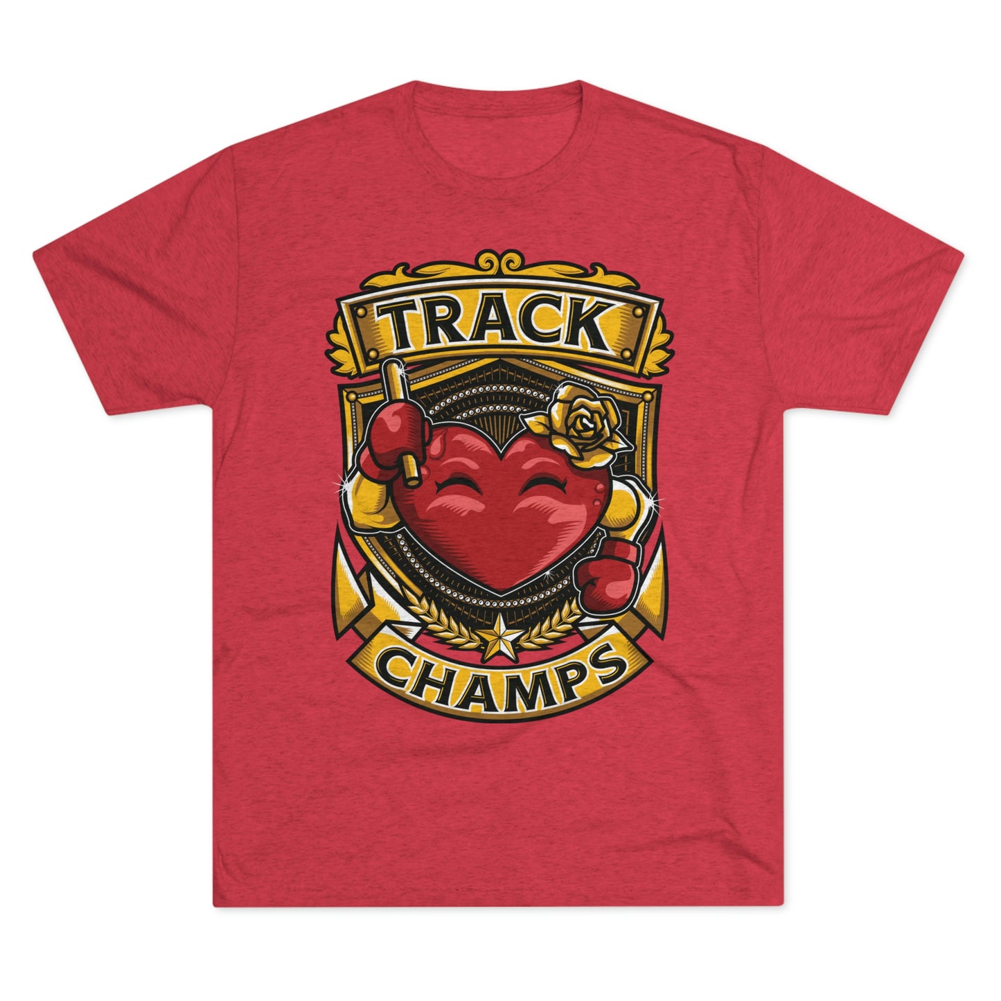 TRACK CHAMPS - PREMIUM SOFT - Unisex Tri-Blend Crew Tee (Next Level 6010)