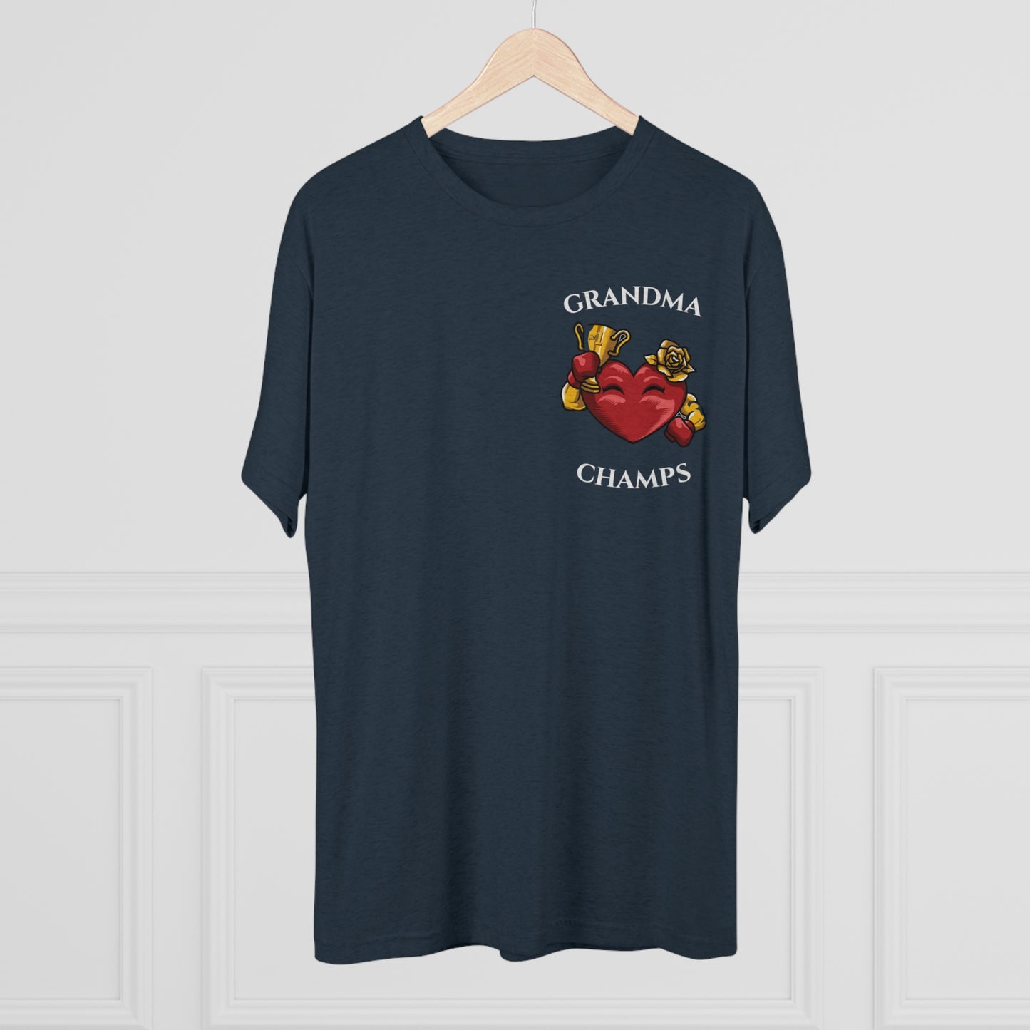 GRANDMA CHAMPS - PREMIUM SOFT - Unisex Tri-Blend Crew Tee (Next Level 6010)