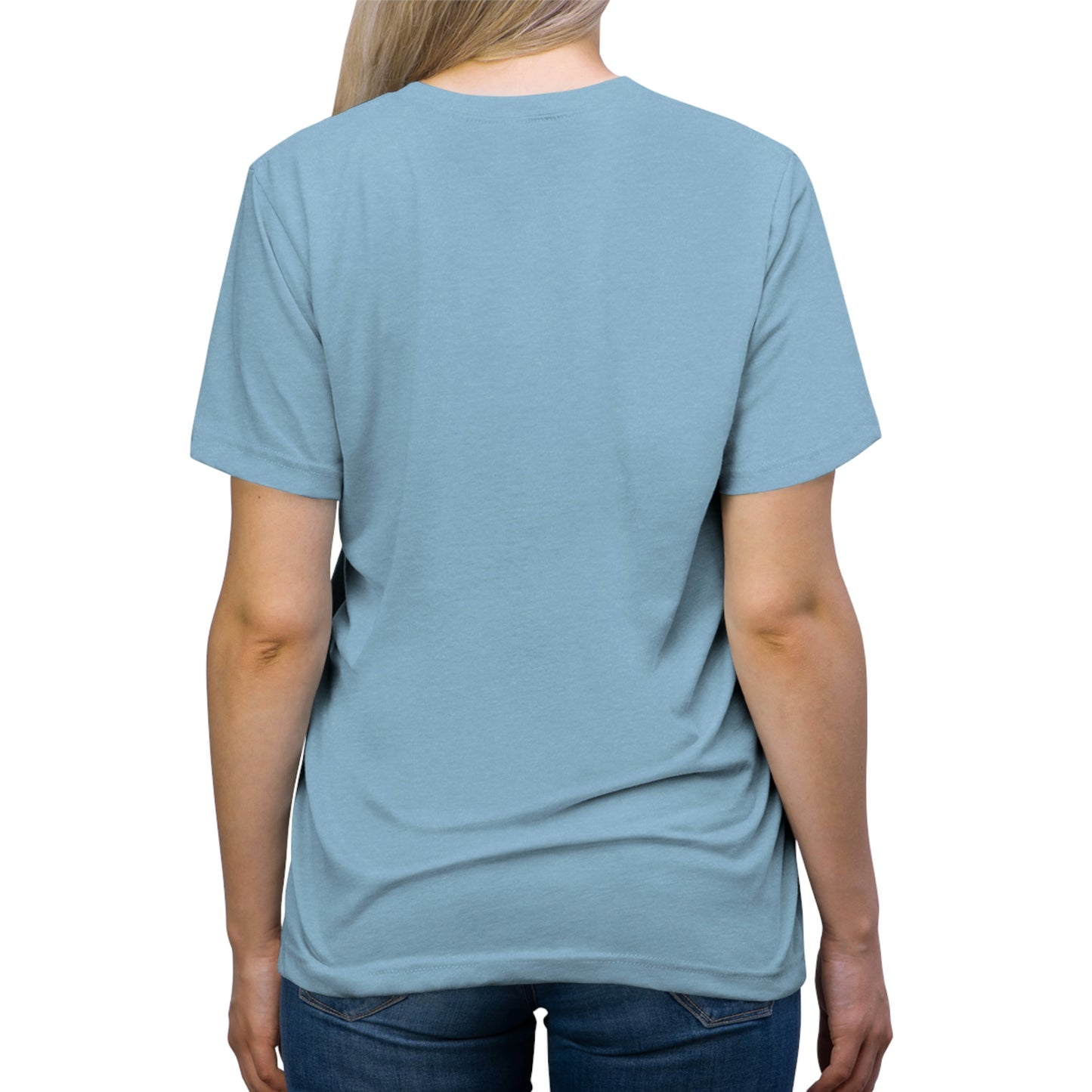 'I wonder if tacos think about me too?' - PREMIUM SOFT - Unisex Triblend Tee (Bella+Canvas 3413)