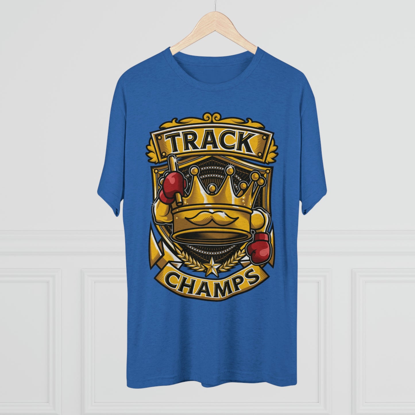 TRACK CHAMPS - PREMIUM SOFT - Unisex Tri-Blend Crew Tee (Next Level 6010)