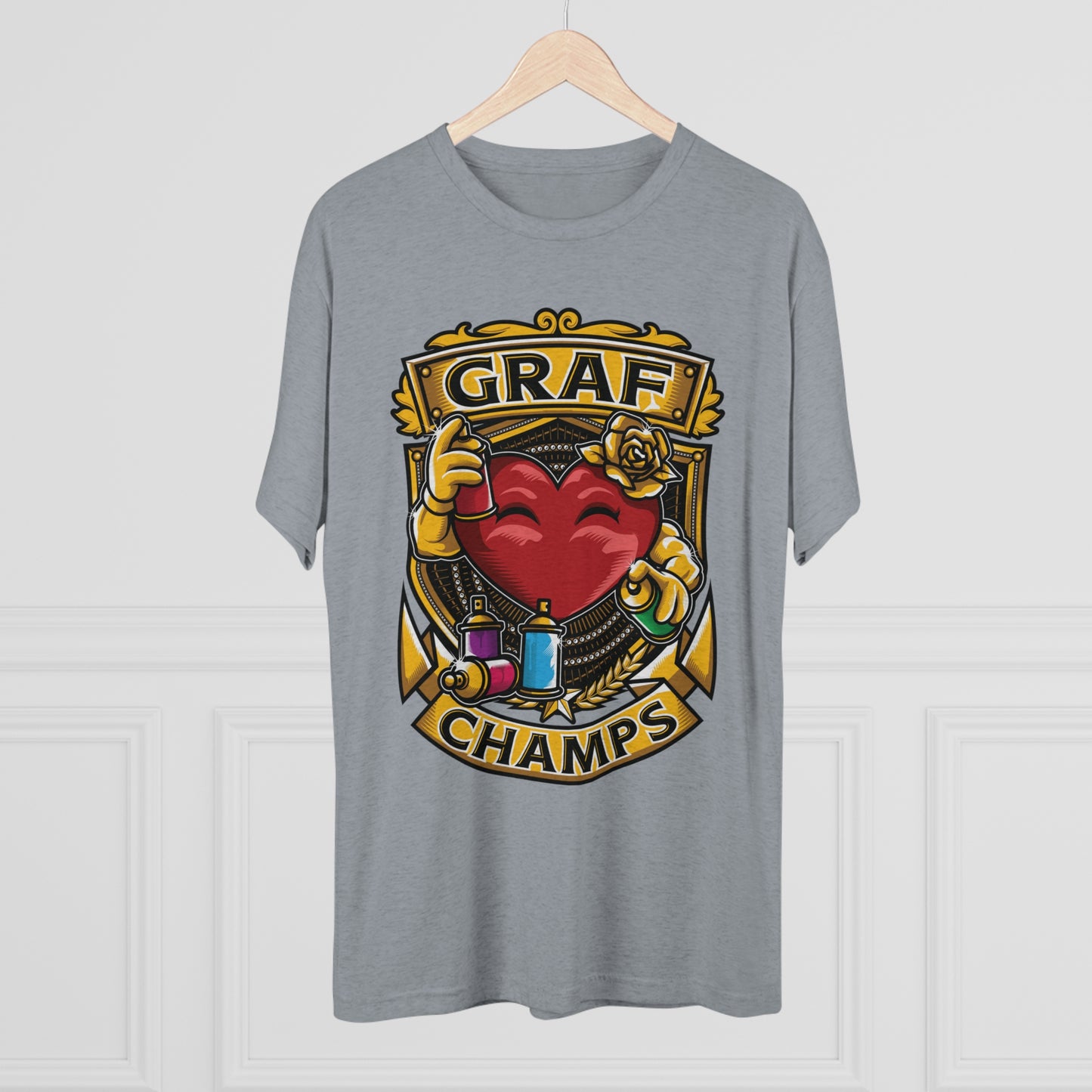 GRAF CHAMPS - PREMIUM SOFT - Unisex Tri-Blend Crew Tee (Next Level 6010)