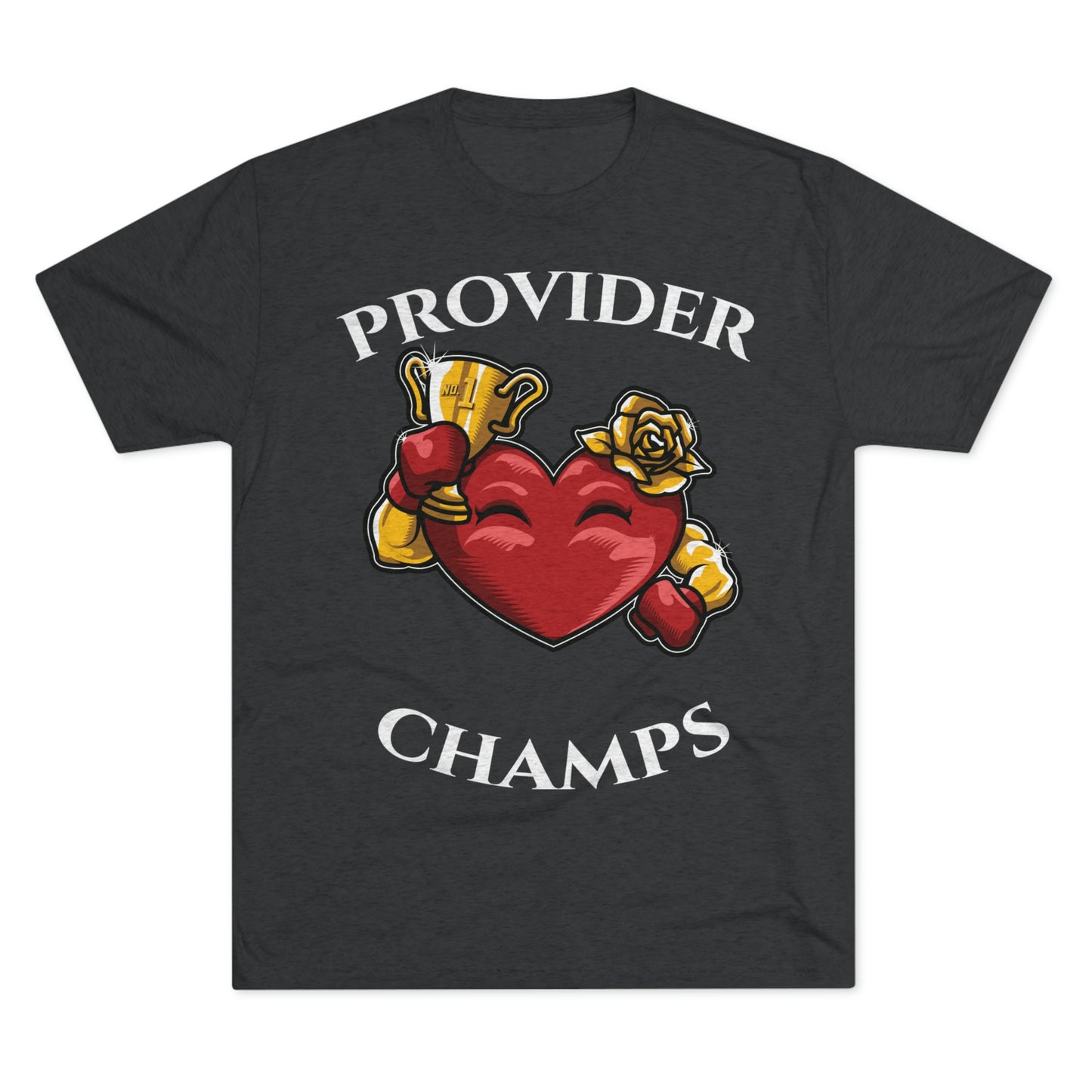 PROVIDER CHAMPS (Alternate Logo) - PREMIUM SOFT - Unisex Tri-Blend Crew Tee (Next Level 6010)