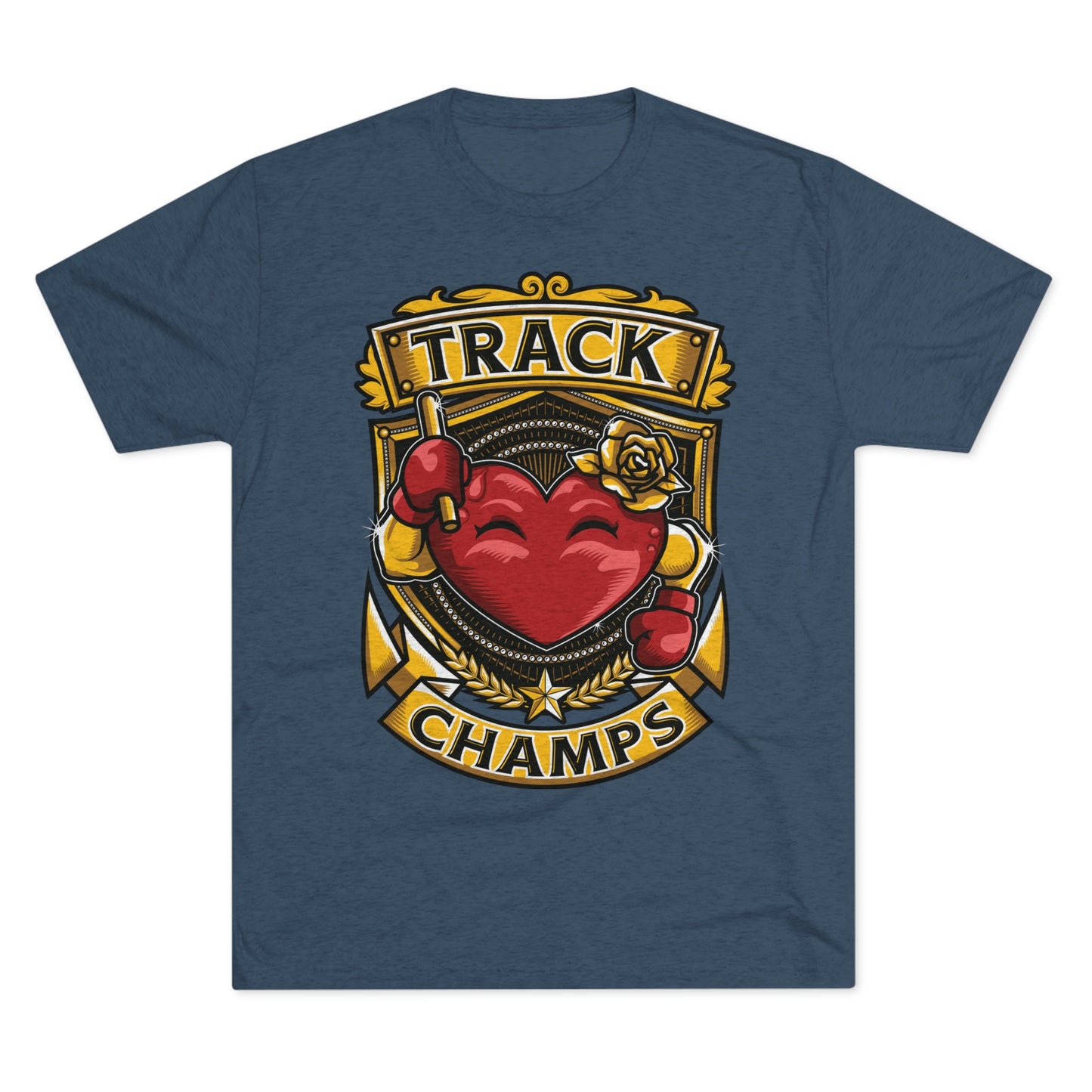TRACK CHAMPS - PREMIUM SOFT - Unisex Tri-Blend Crew Tee (Next Level 6010)