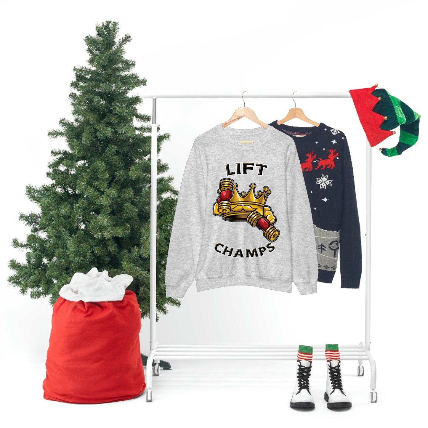 Lift Champs! - Unisex Heavy Blend™ Crewneck Sweatshirt