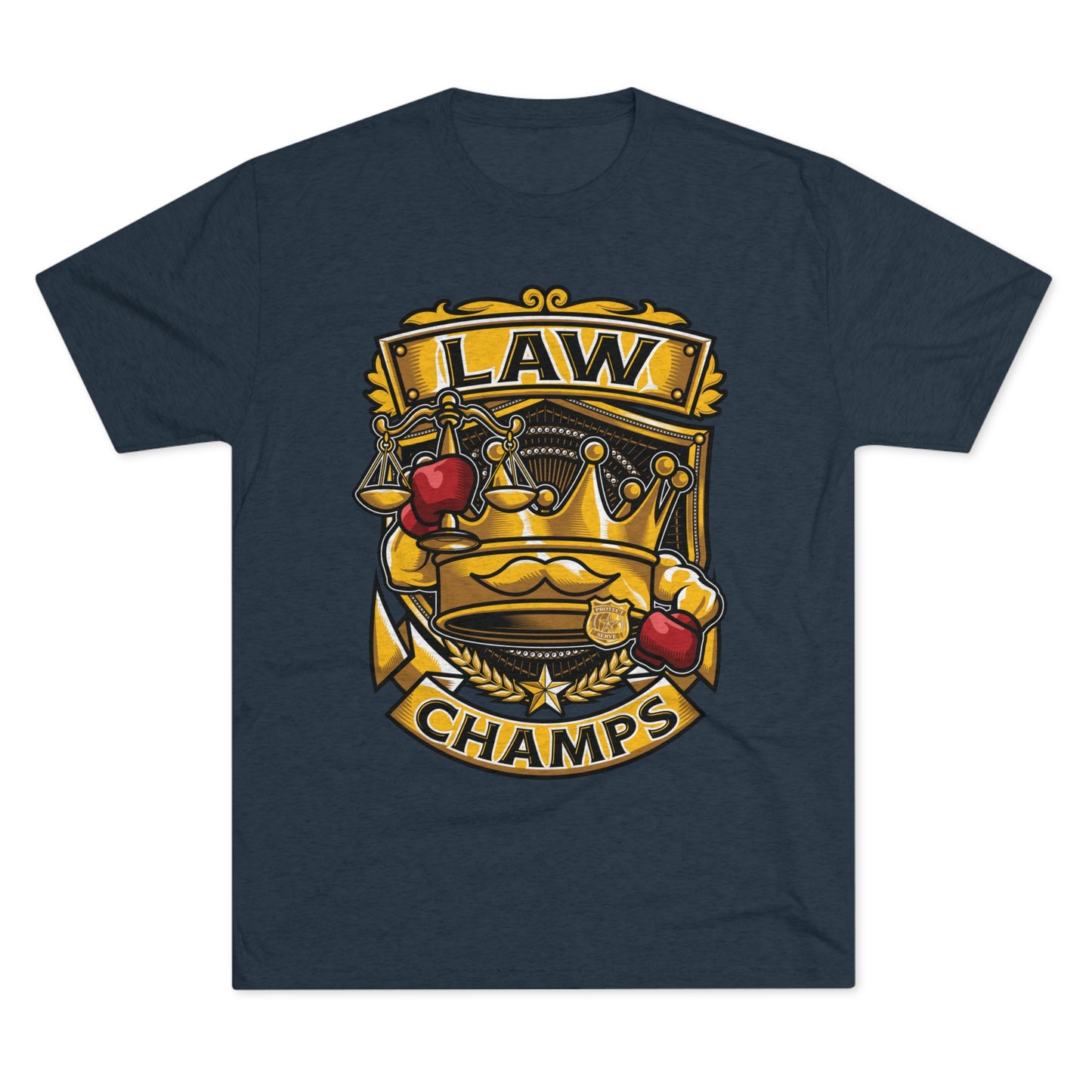 LAW CHAMPS - PREMIUM SOFT - Unisex Tri-Blend Crew Tee (Next Level 6010)
