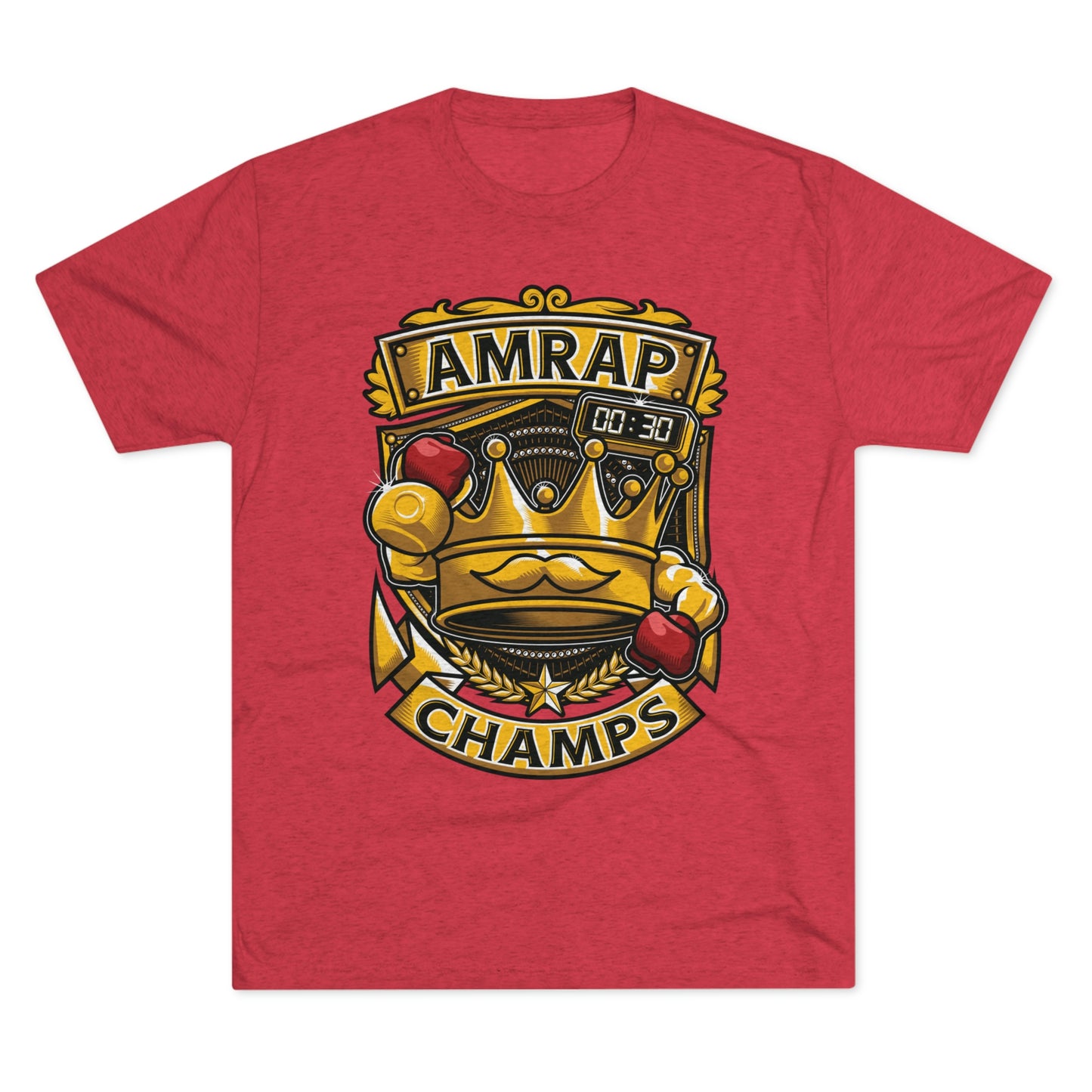 AMRAP CHAMPS - PREMIUM SOFT - Unisex Tri-Blend Crew Tee (Next Level 6010)