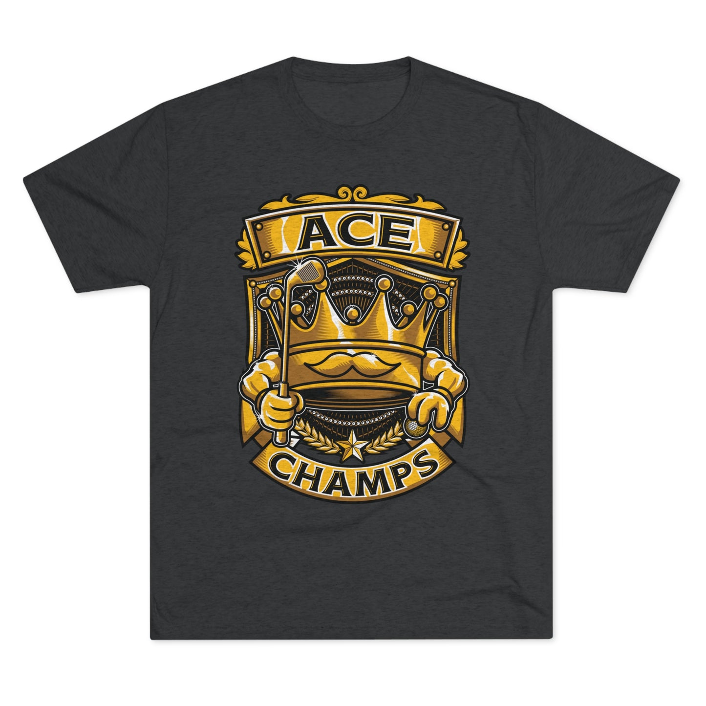 ACE CHAMPS - PREMIUM SOFT - Unisex Tri-Blend Crew Tee (Next Level 6010)