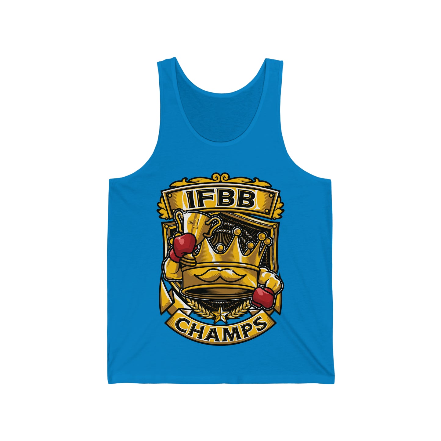 IFBB CHAMPS - PREMIUM SOFT - Unisex Jersey Tank (Bella+Canvas 3480)