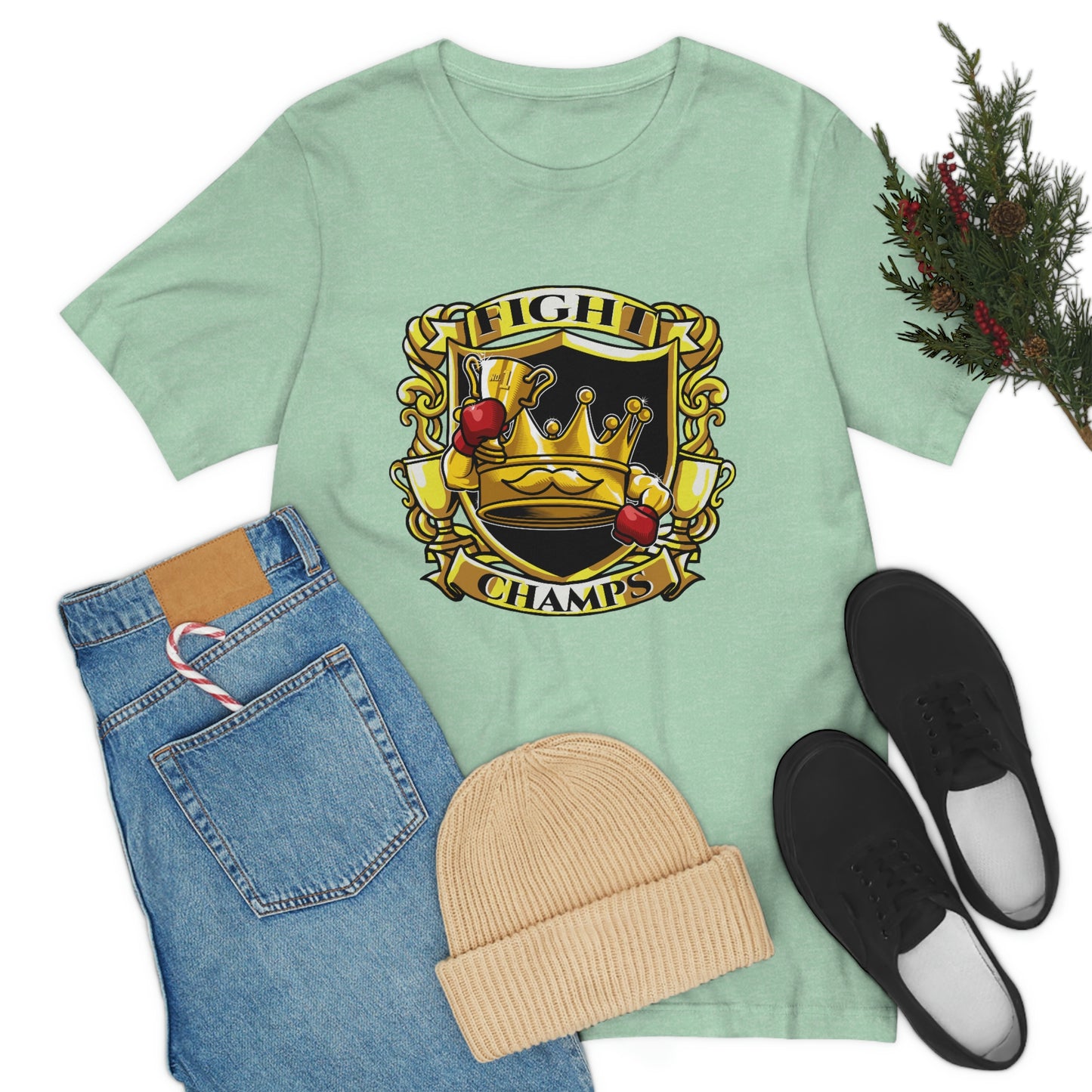 Fight Champs! Unisex Jersey Short Sleeve Tee (Bella+Canvas)