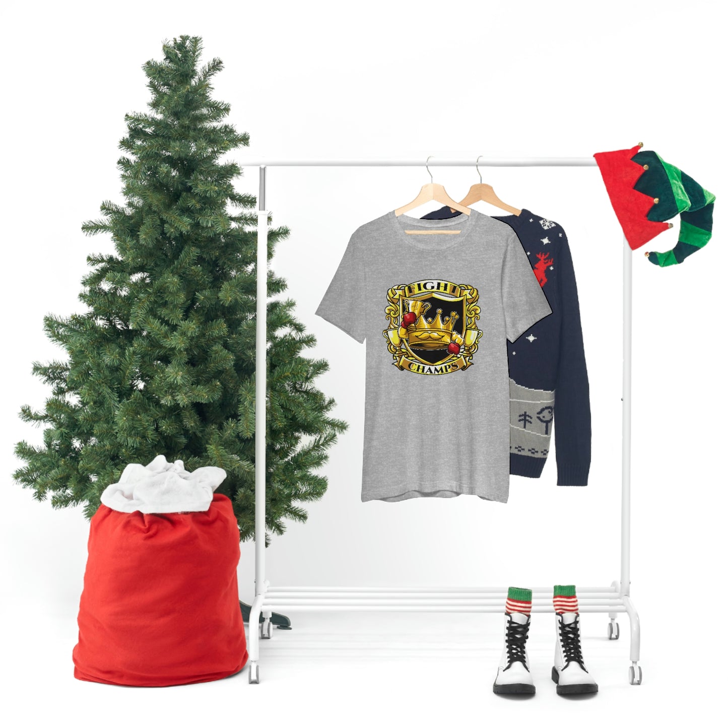 Fight Champs! Unisex Jersey Short Sleeve Tee (Bella+Canvas)