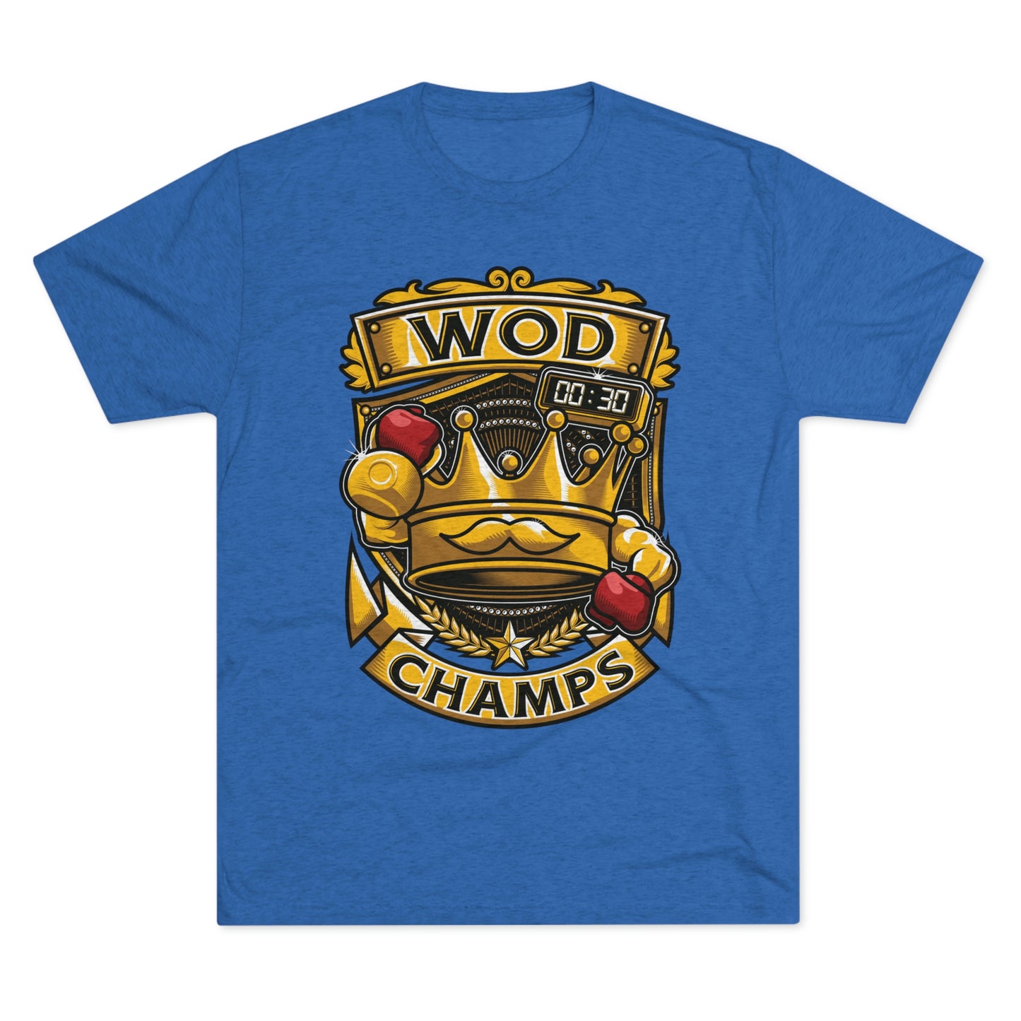 WOD CHAMPS - PREMIUM SOFT - Unisex Tri-Blend Crew Tee (Next Level 6010)