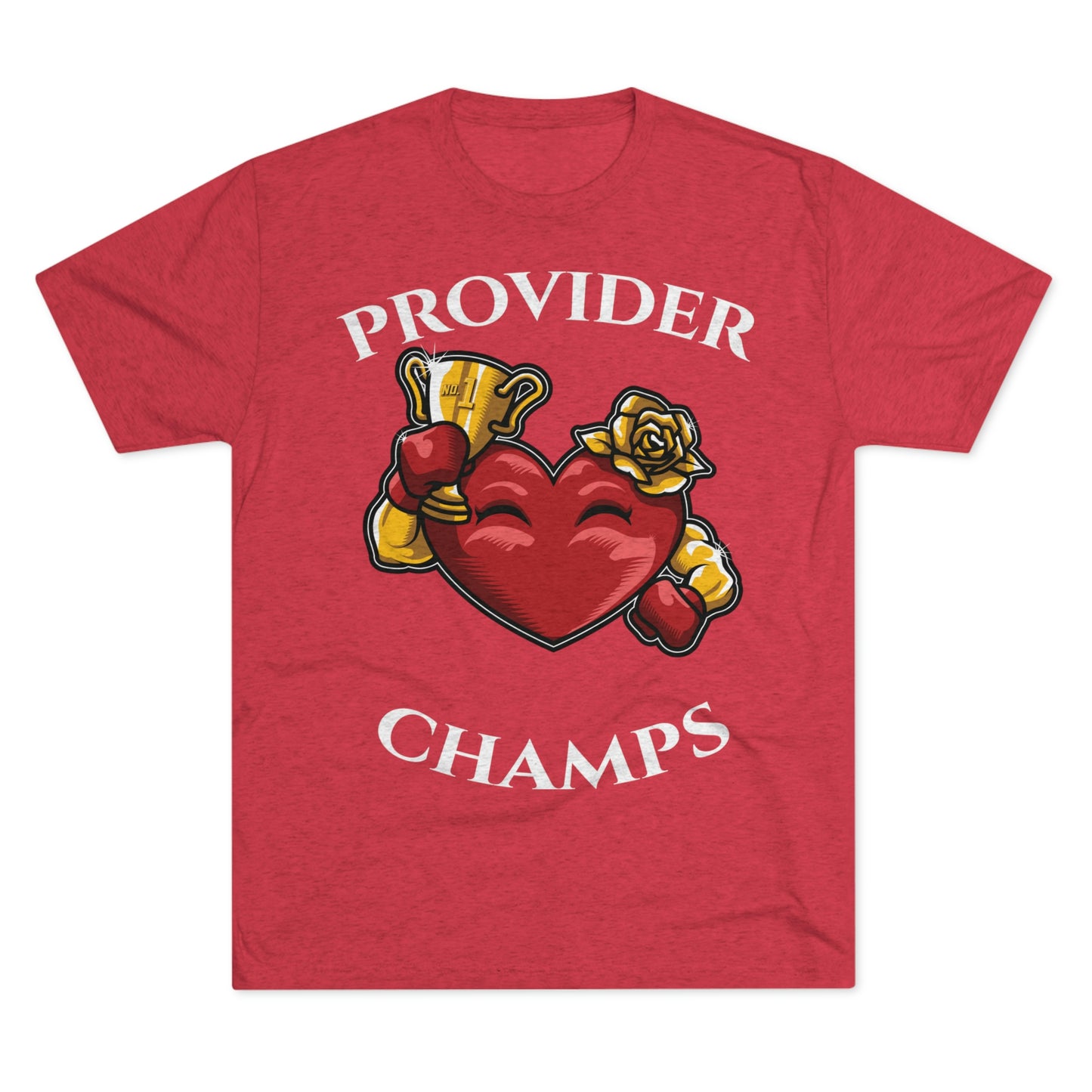 PROVIDER CHAMPS (Alternate Logo) - PREMIUM SOFT - Unisex Tri-Blend Crew Tee (Next Level 6010)