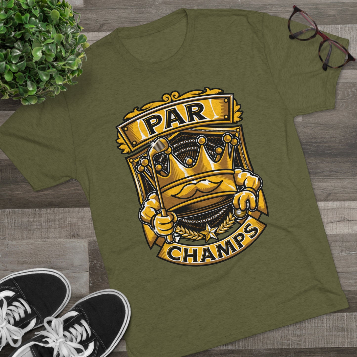 PAR CHAMPS - PREMIUM SOFT - Unisex Tri-Blend Crew Tee (Next Level 6010)
