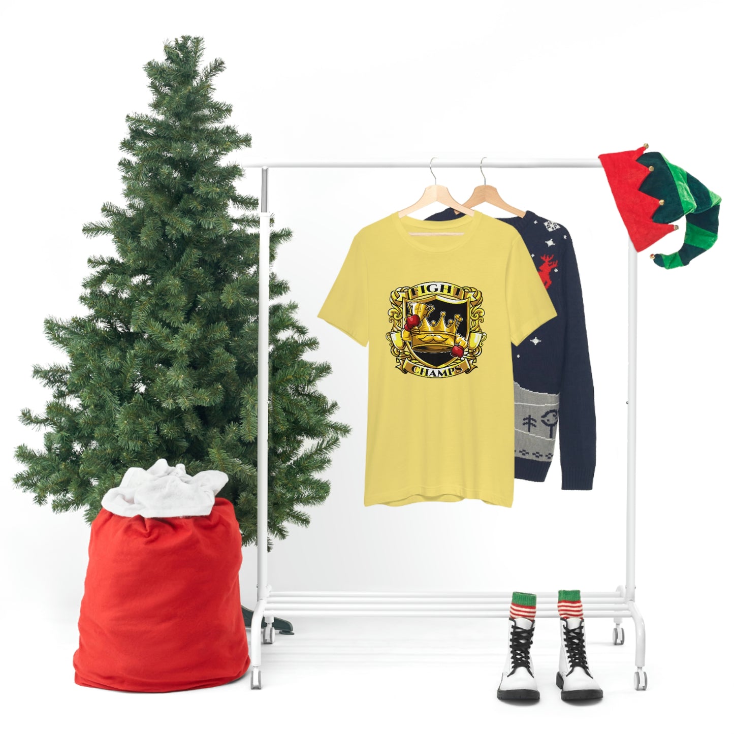 Fight Champs! Unisex Jersey Short Sleeve Tee (Bella+Canvas)