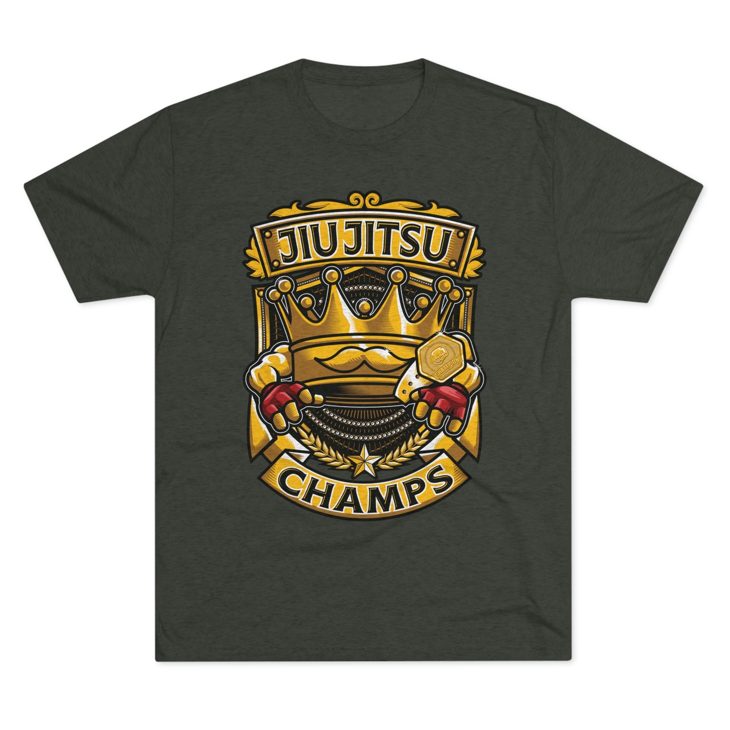 JIUJITSU CHAMPS - PREMIUM SOFT - Unisex Tri-Blend Crew Tee (Next Level 6010)