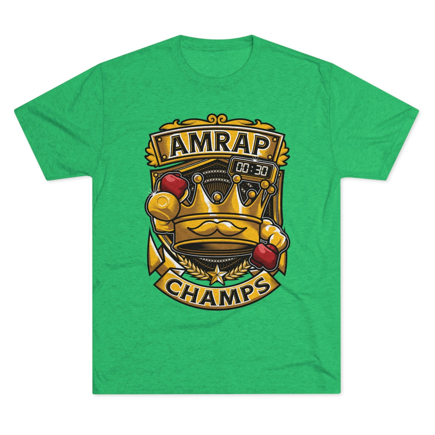 AMRAP CHAMPS - PREMIUM SOFT - Unisex Tri-Blend Crew Tee (Next Level 6010)