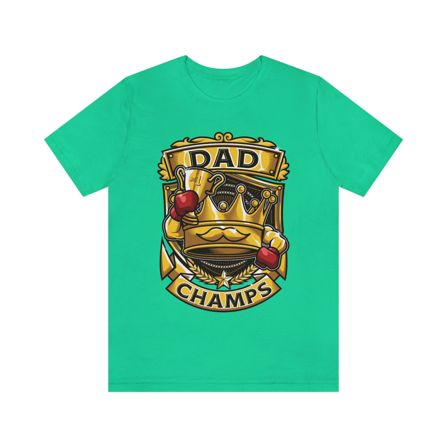 Dad Champs! - Unisex Jersey Short Sleeve Tee (Canvas-Bella)