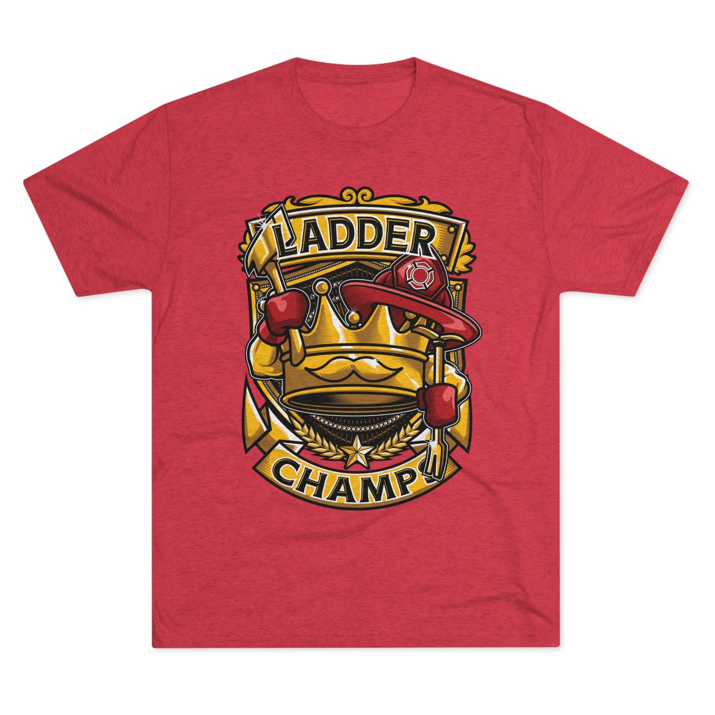 LADDER CHAMPS - PREMIUM SOFT - Unisex Tri-Blend Crew Tee (Next Level 6010)