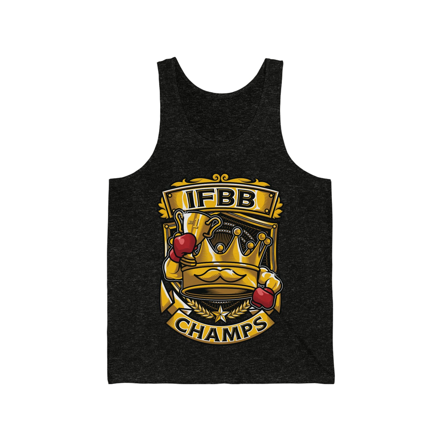 IFBB CHAMPS - PREMIUM SOFT - Unisex Jersey Tank (Bella+Canvas 3480)
