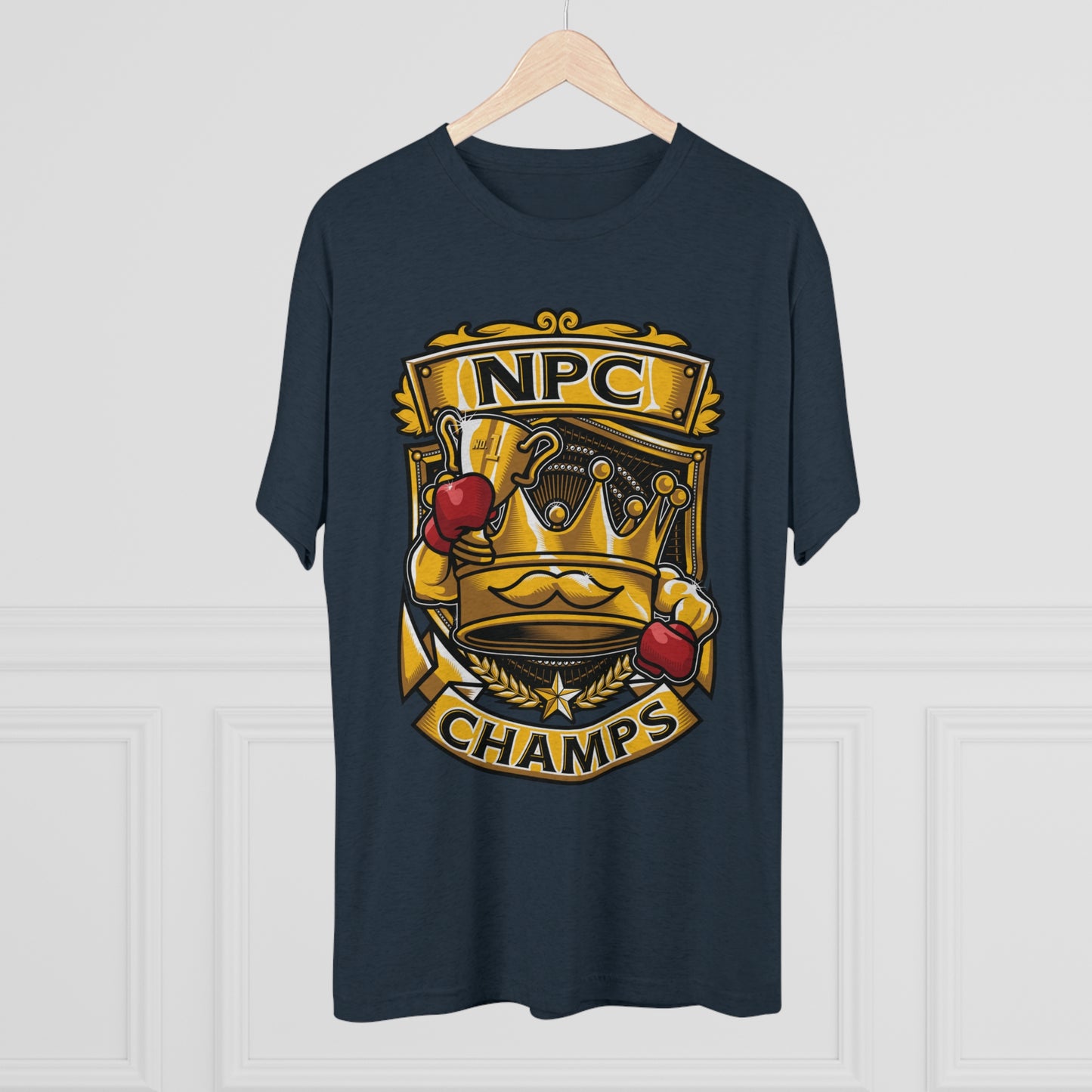 NPC CHAMPS - PREMIUM SOFT - Unisex Tri-Blend Crew Tee (Next Level 6010)